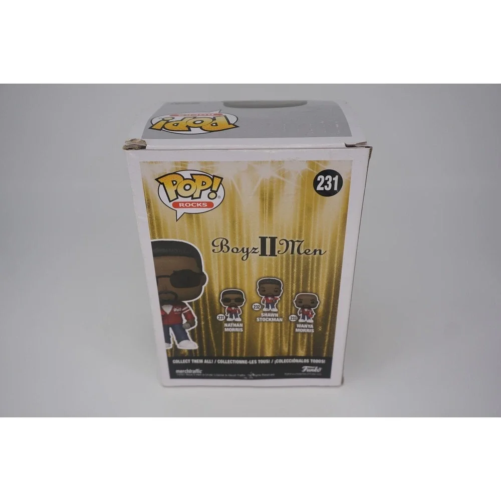 Funko Pop! Rocks Boyz II‎ Men Nathan Morris #231 Vinyl Figure 2021